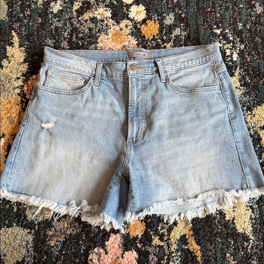 Joe’s Jeans Relaxed High Waist Cutoff Denim Shorts Czechia - Picture 4 of 9